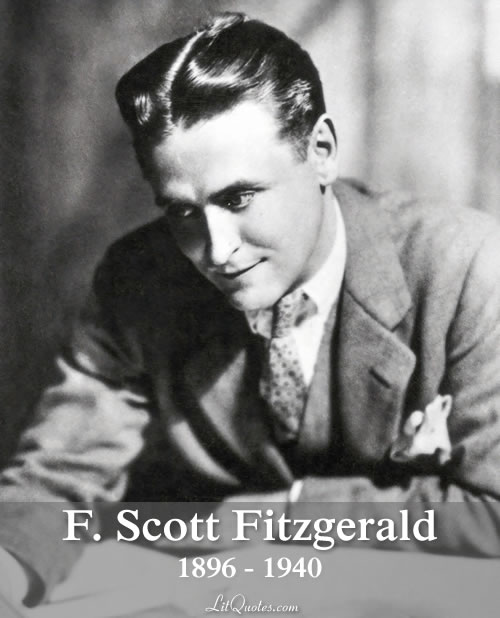 F. Scott Fitzgerald