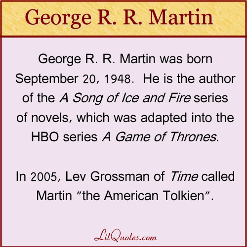 George R. R. Martin