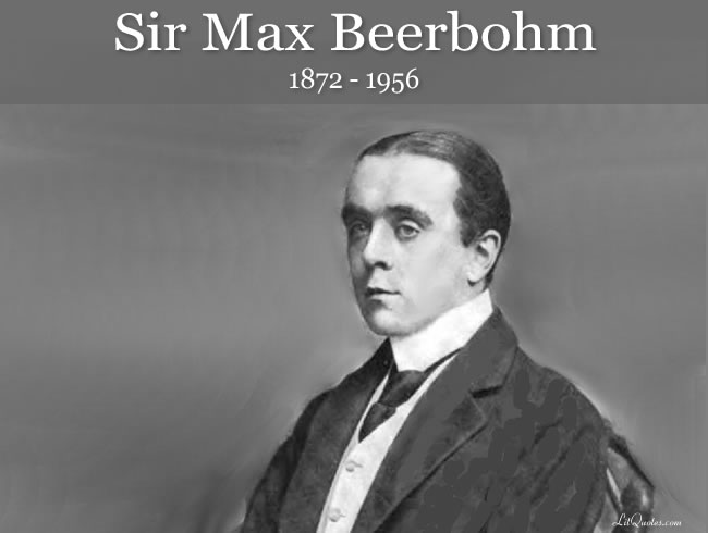 Sir Max Beerbohm