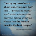 Human Heart is the Best Temple