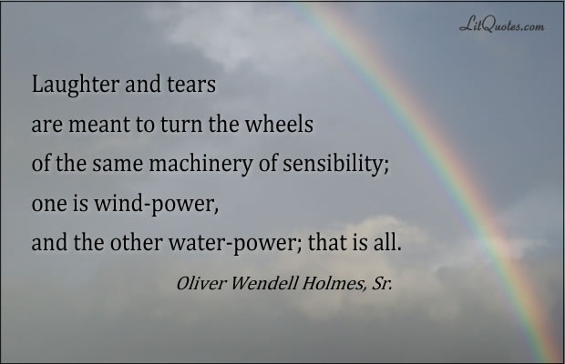 Oliver Wendell Holmes, Sr. Quote