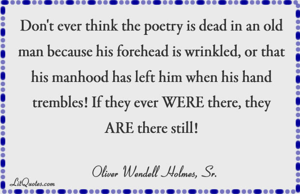 Oliver Wendell Holmes, Sr.