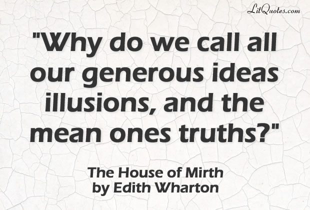 The House of Mirth by Edith Wharton