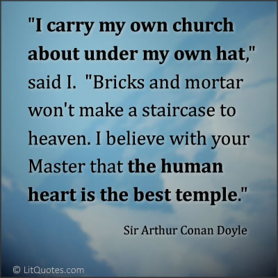 Sir Arthur Conan Doyle